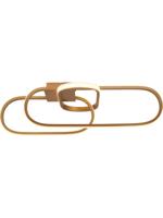 Plafondlamp Clip Flush - Gold Metal