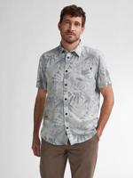 Petrol Men Shirt Short Sleeve Aop M-1050-sis435 Overhemd 5178 Navy Blue