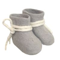 BeYoona babyslofjes vilt grijs Maat