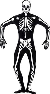 Second skin pak skelet glow in dark