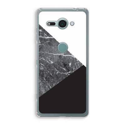 Combinatie marmer: Sony Xperia XZ2 Compact Transparant Hoesje