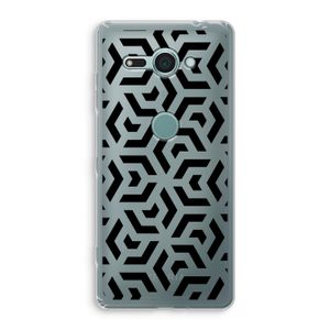 Crazy pattern: Sony Xperia XZ2 Compact Transparant Hoesje