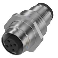 BALLUFF BCC0F46 Schakelkastdoorvoering M12 x 1 Aantal polen (sensoren): 5 1 stuk(s)