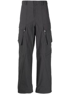 Juun.J pantalon ample à poches cargo - Gris