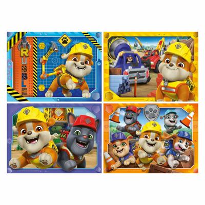 Ravensburger Legpuzzel rubble & crew - 4 puzzels