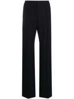 Jil Sander pantalon évasé à taille haute - Noir