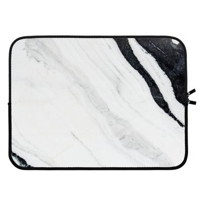 Elegante marmer: Laptop sleeve 15 inch