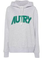 Autry hoodie chiné à logo imprimé - Gris - thumbnail