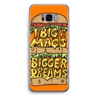 Big Macs Bigger Dreams: Samsung Galaxy S8 Plus Transparant Hoesje