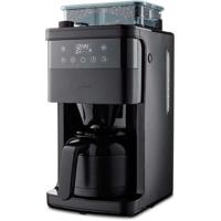 Digitaal geïsoleerd filterkoffiezetapparaat met molen - MEDION - 1000W - 1,0L - Zwart