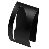 Benson Ophanghaakje - zelfklevend - zwart - ijzer - handdoek houder
