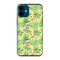 Flamingo party: iPhone 12 mini Biologisch afbreekbaar hoesje