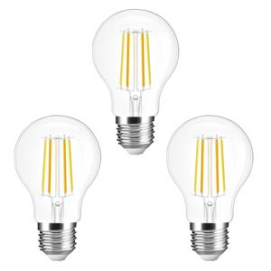 Zigbee led filament lamp dual white 7w e27 fitting - voordeelset van 3