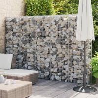 Schanskorfmuur met deksels 300x30x200 cm gegalvaniseerd staal
