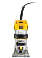 DeWALT D26200-QS frezer & trimmer Zwart, Roestvrijstaal, Geel 27000 RPM 900 W - thumbnail