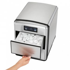 ProfiCook PC-EWB 1187 Ingebouwde/vrijstaande ijsblokjesmachine 15 kg/24u Roestvrijstaal