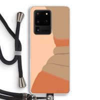 Bikini: Samsung Galaxy S20 Ultra Transparant Hoesje met koord