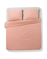 HEMA Dekbedovertrek 200x200/220cm chambray oranjerood (terra)