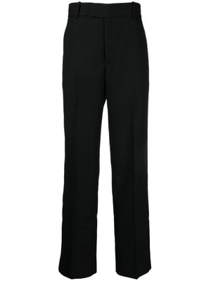 Maison Kitsuné pantalon de costume à coupe droite - Noir