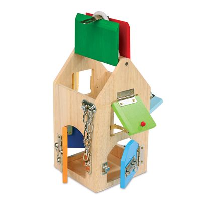 Small Foot houten slotenhuis