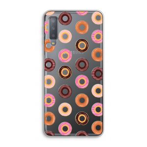 Donuts: Samsung Galaxy A7 (2018) Transparant Hoesje