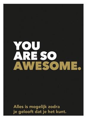 You are so awesome (Hardback)