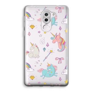 Fantasiewereld: Honor 6X Transparant Hoesje