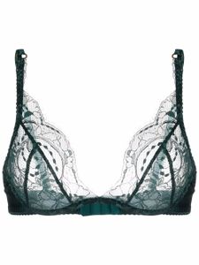 Fleur Of England soutien-gorge Ela bordé de dentelle - Vert