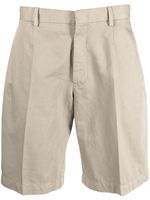 Zegna Summer knee-length chino shorts - Vert - thumbnail