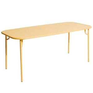 Petite Friture Week-end tuintafel 180x85 met dicht blad Saffron