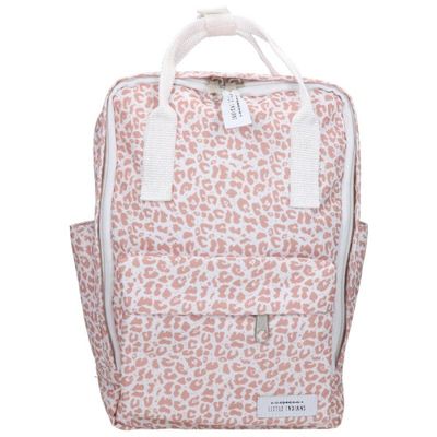 Little Indians rugzak Leopard meisjes 29 cm polyester roze Little Indians rugzak Leopard meisjes 29 cm polyester roze