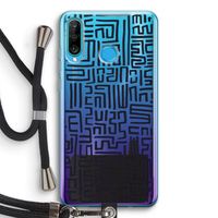 Moroccan Print: Huawei P30 Lite Transparant Hoesje met koord