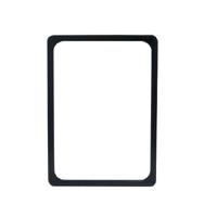 Prijskaartraam A6 zwart profiel-1