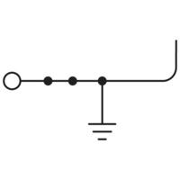 Phoenix Contact 3211942 Aardingsklem 6.2 mm Push-Lock-veeraansluiting Groen, Geel 50 stuk(s) - thumbnail