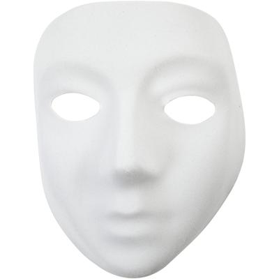 Creativ Company Masker wit kunststof velour