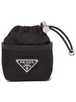 Prada étui d'AirPods Pro à logo imprimé - Noir