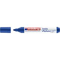 Textielmarker edding 4500 rond 2-3mm blauw | 10 stuks