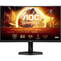 AOC C27G4ZXU Gaming monitor Energielabel E (A - G) 68.6 cm (27 inch) 1920 x 1080 Pixel 16:9 0.3 ms DisplayPort, HDMI VA LED