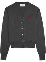 AMI Paris cardigan Ami de Coeur - Gris