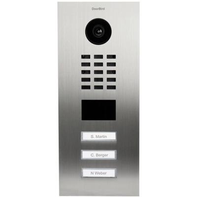 DoorBird D2103V Buitenunit voor Video-deurintercom via WiFi LAN RVS V2A (geborsteld)