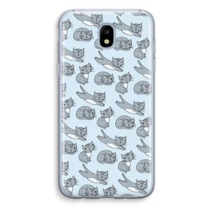 Poezen: Samsung Galaxy J5 (2017) Transparant Hoesje