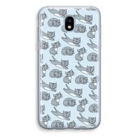 Poezen: Samsung Galaxy J5 (2017) Transparant Hoesje