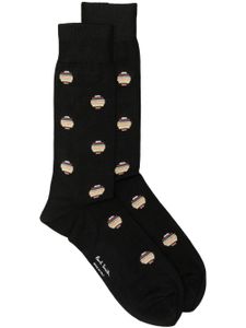 Paul Smith chaussettes à pois - Noir