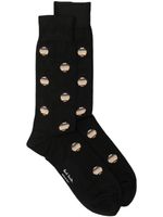 Paul Smith chaussettes à pois - Noir - thumbnail