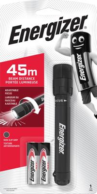 Energizer zaklamp X-focus, inclusief 2 AA batterijen, op blister