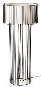 Linda zwarte staande lamp