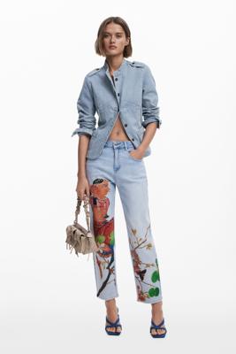 Boyfriend-jeans Hindi - BLUE - 34