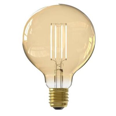 Calex Smart LED-globelamp - goudkleur - 7W - Leen Bakker