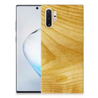 Samsung Galaxy Note 10 Plus Bumper Hoesje Licht Hout