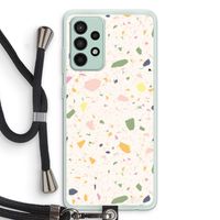 Terrazzo N°21: Samsung Galaxy A52s 5G Transparant Hoesje met koord Terrazzo N°21: Samsung Galaxy A52s 5G Transparant Hoesje met koord
